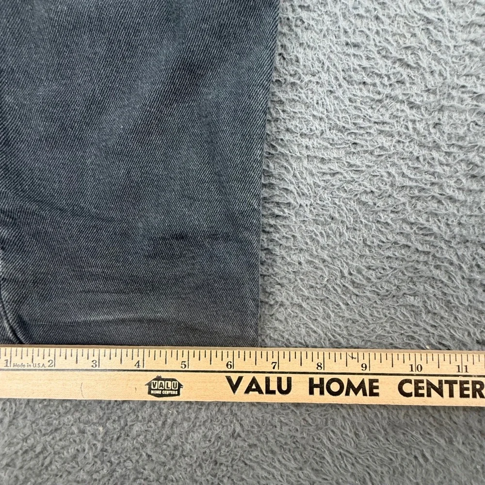 Levi's 512 Slim Taper Jeans Mens 34x32 Gray Charcoal Stretch Denim Pants‎